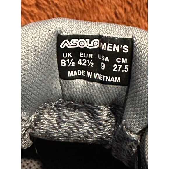 Asolo Agent EVO Hiking Shoes Vibram Sole Gore-Tex GV Trail Men’s Size 9 Outdoors - Picture 5 of 10